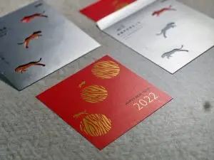 賀卡設計作品案例,賀卡設計、年節設計、平面設計,都市彩繪案例